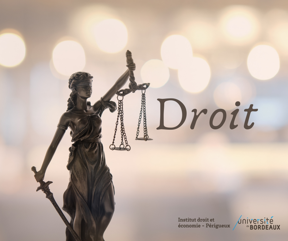 LICENCE EN DROIT / LICENCE DROIT LAS (3 années L1, L2, L3) LICENCE EN DROIT / LICENCE DROIT LAS (3 années L1, L2, L3)
